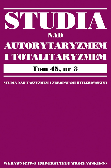 Okładka czasopisma )w kolorze fioletowym) zawierające podstawowe informacje o danym numerze